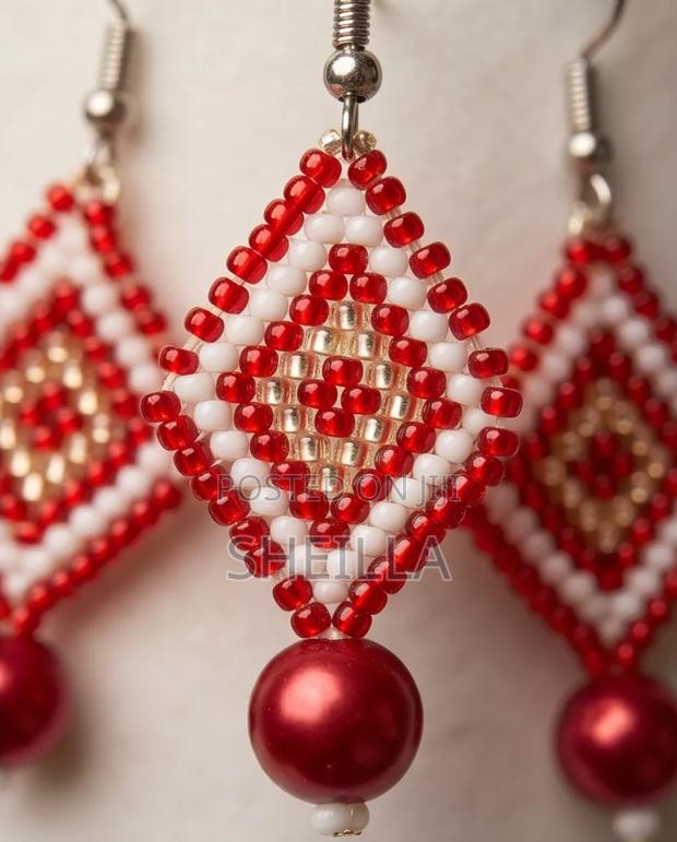 Beaded Earrings - thumbnail 2