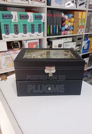20 Slots Lockable Watch Storage Organizer