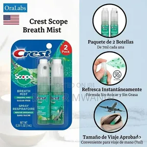 Crest Scope Sugar Free Original Mint Breath Mist