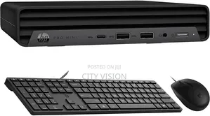 New Desktop Computer HP Pro 400 G9 8GB Intel Core i3 SSD 512GB