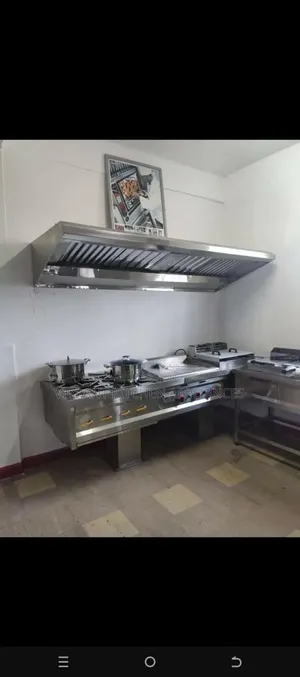Kitchen Hood + Combined Cooking Unit