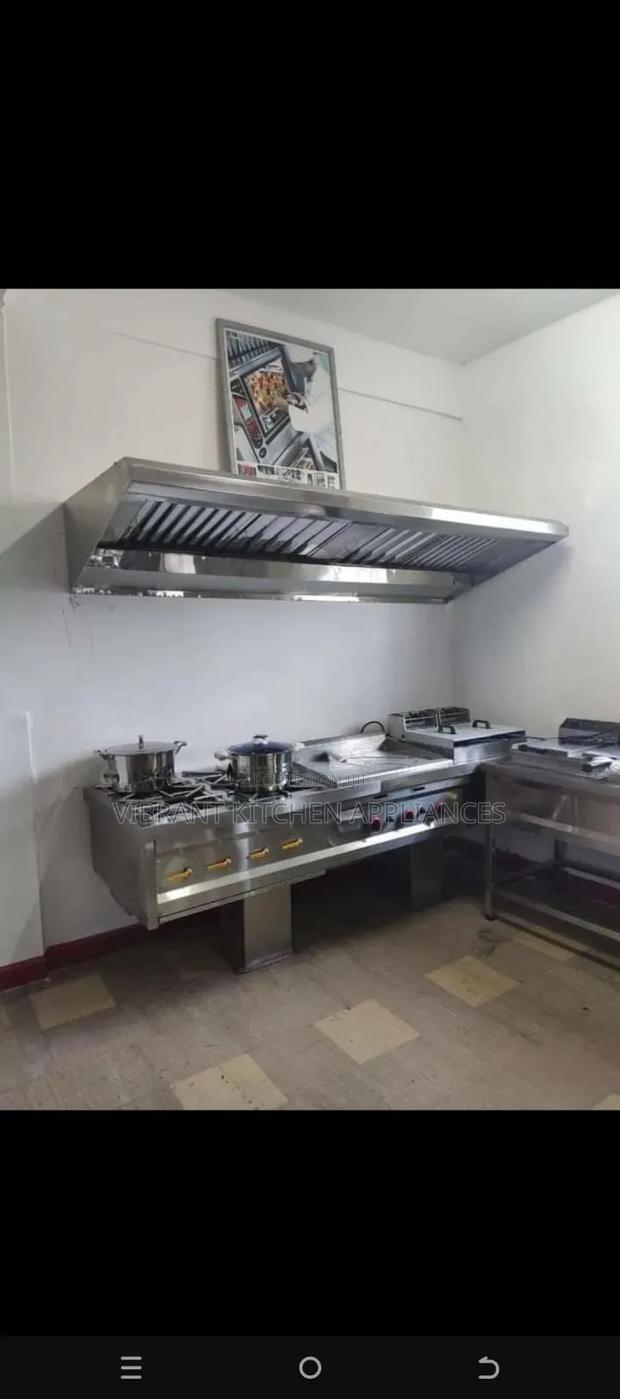 Kitchen Hood + Combined Cooking Unit - main view