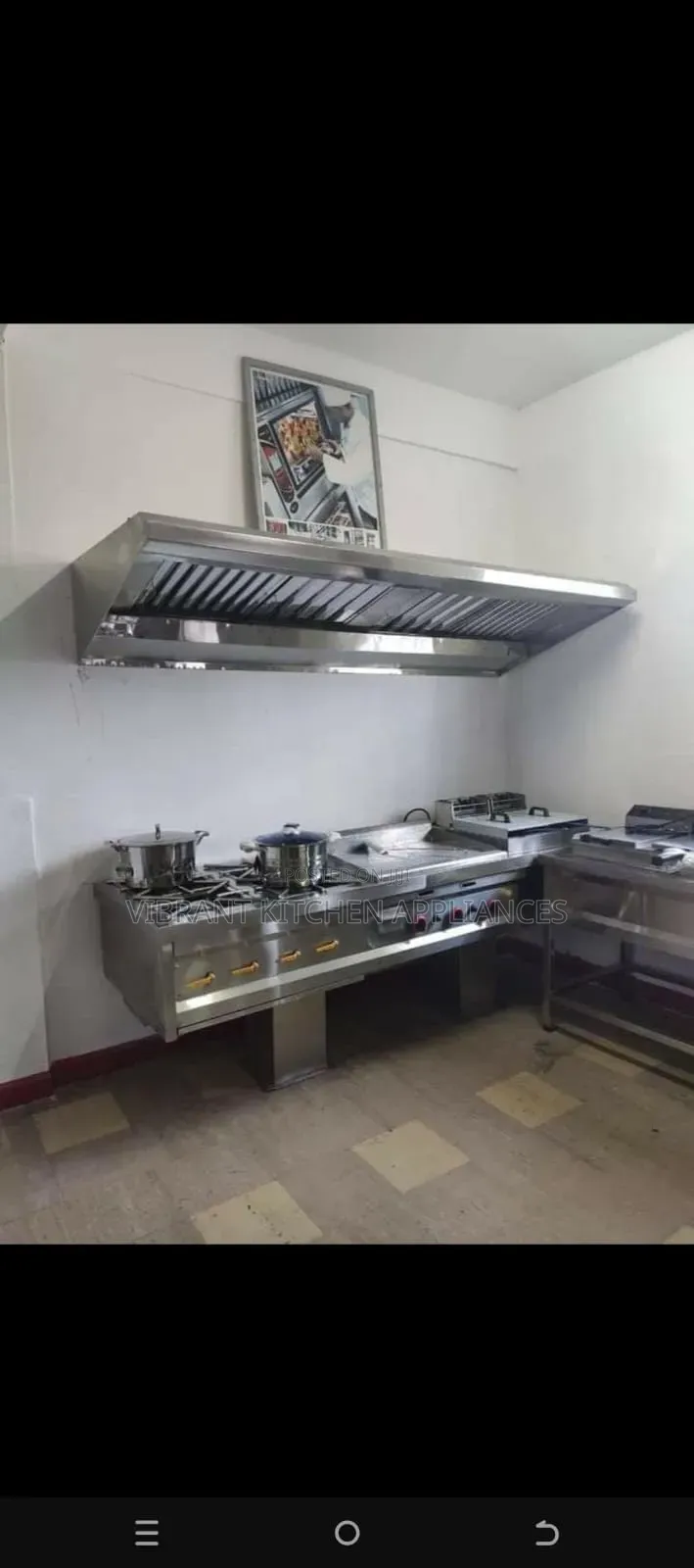 Kitchen Hood + Combined Cooking Unit