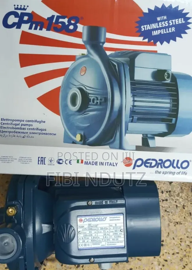 Efficient 1Hp Booster Water Pump/Pedroll 1hp