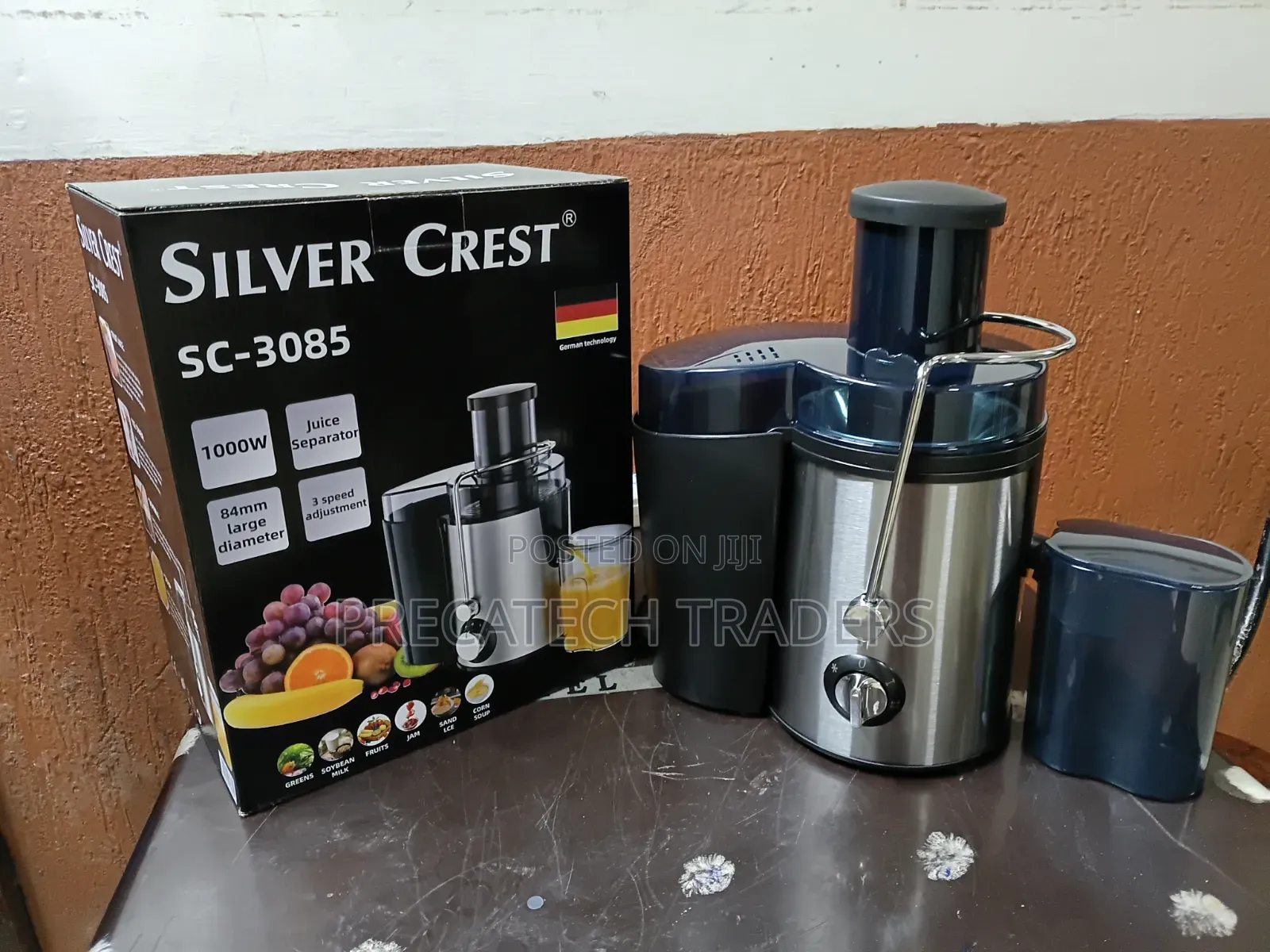 Silver Crest Juice Extractor With 3 Speed Settings