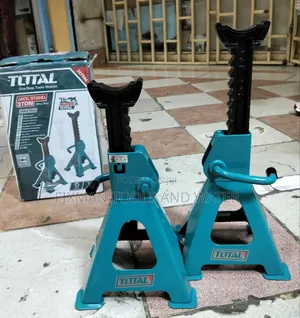 Total Heavy Duty 3ton Jack Stands Designed for Safety Garage Measures