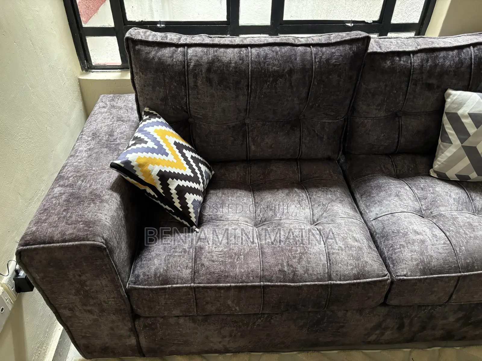 5 Seater Grey Couch