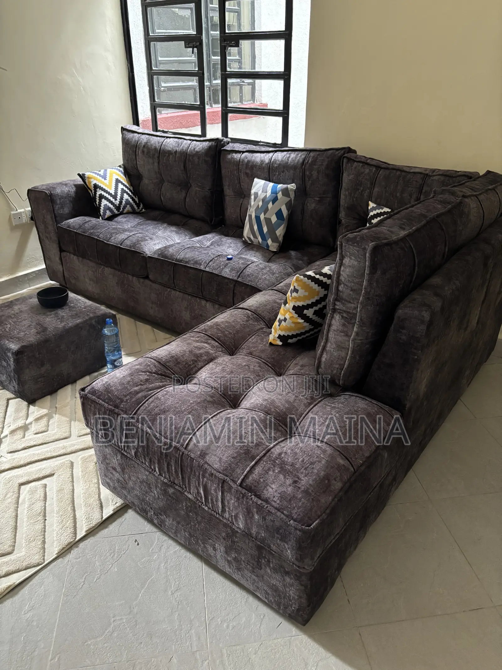 5 Seater Grey Couch