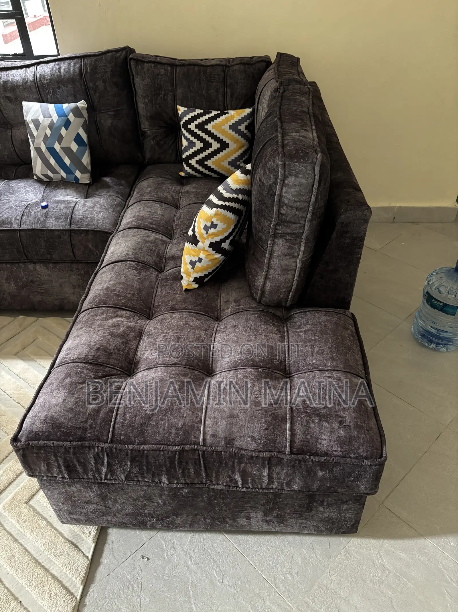 5 Seater Grey Couch