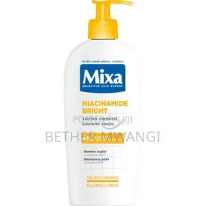 Mixa Body Lotion Niacinamide Bright for Dry Dull Skin Radiance