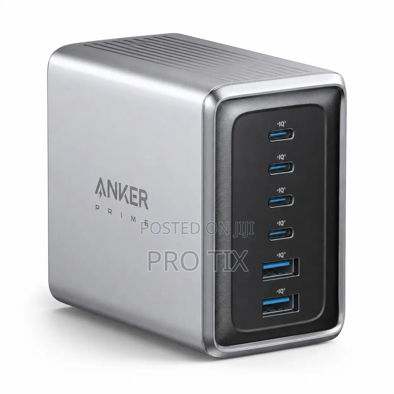 Anker Prime 250w Gan Desktop Charger (6 Ports) Silver