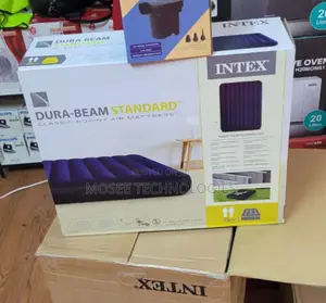 Intex Dura-Beam Air Mattress With Fiber-Tech Support 4x6