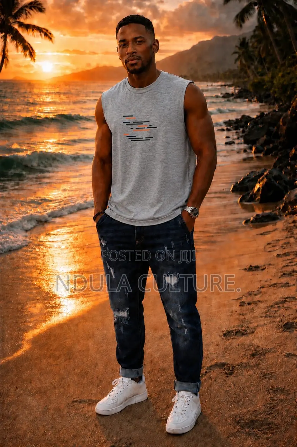 Cotton Sleeveless Tshirts // Vests