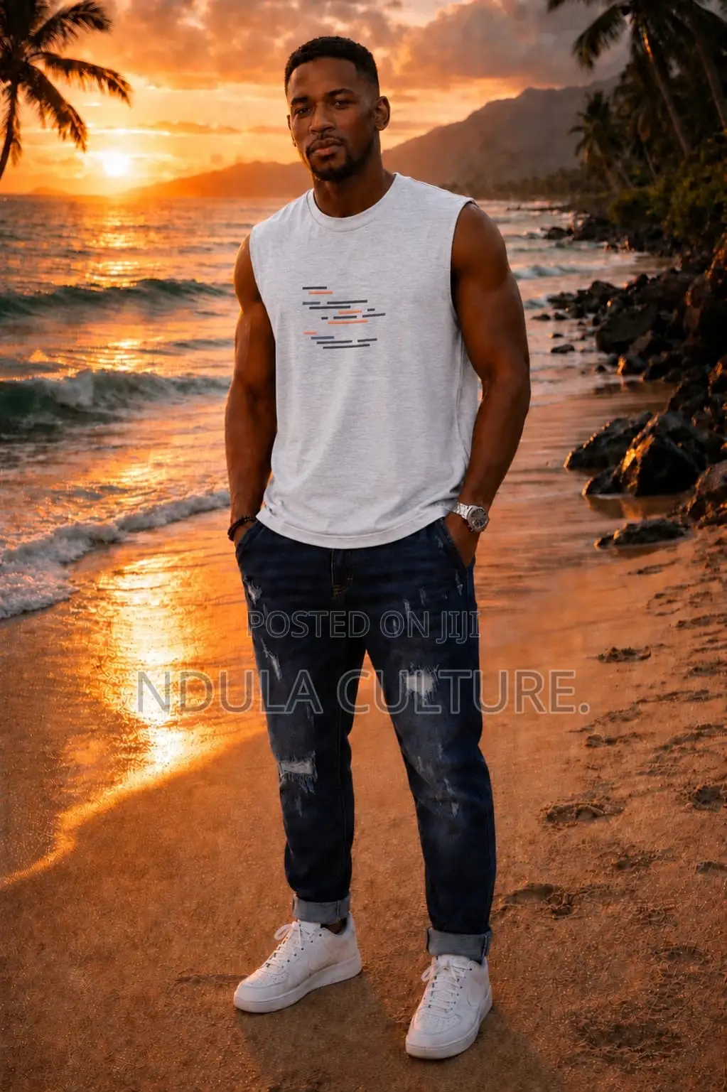 Cotton Sleeveless Tshirts // Vests