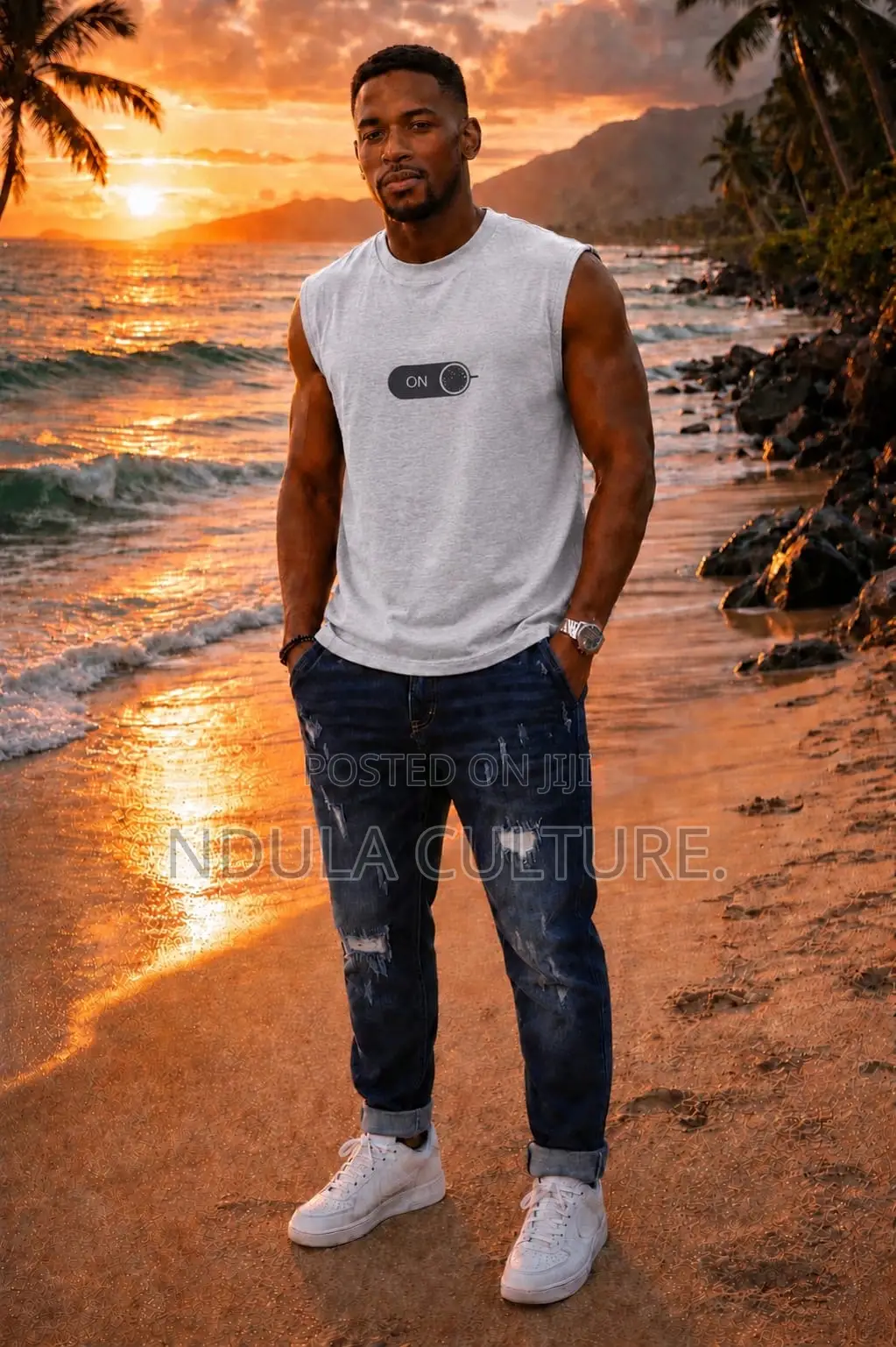 Cotton Sleeveless Tshirts // Vests