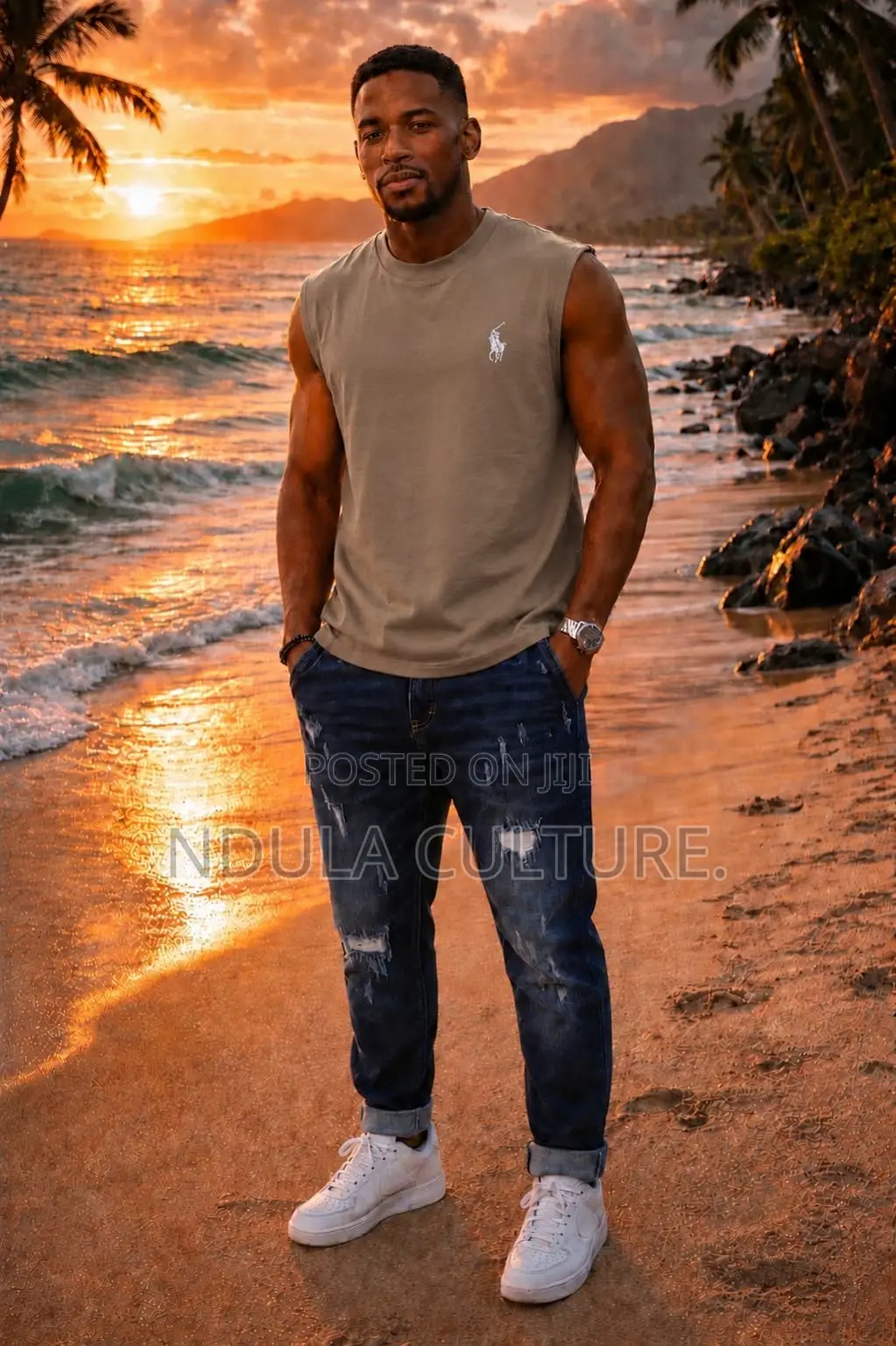 Cotton Sleeveless Tshirts // Vests