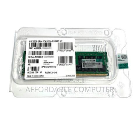 Hpe 64gb Ddr4 2933mhz Ecc Registered Ram 2rx4 Pc4-2933y-R Smart Kit