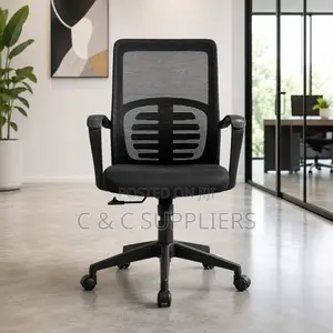 Medium Back Ergonomic Staff Chair.