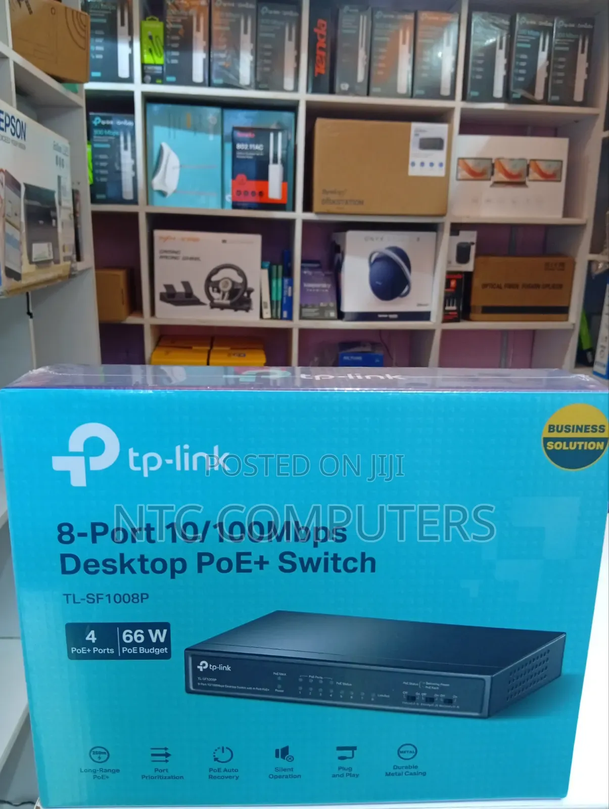 Tplink TL-SF1008P 10/100mbps 8 Port Switch With 4 Ports POE