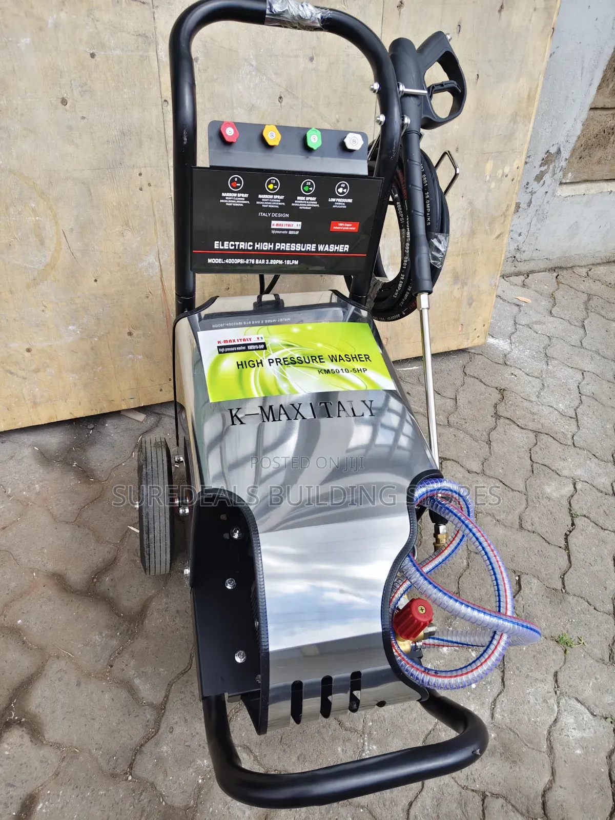 K-Max Italy 4000Psi Electric High Pressure Washer