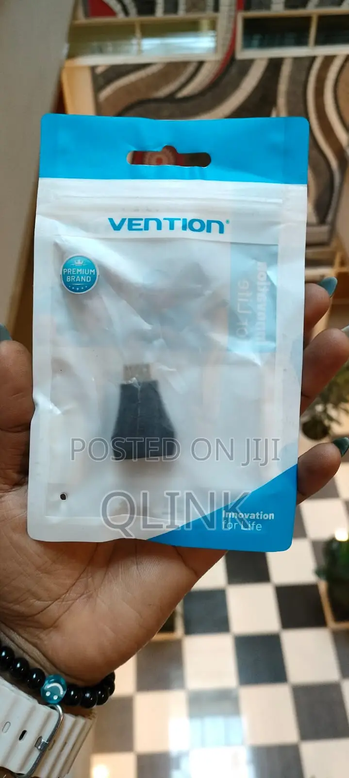 Vention Mini HDMI Male to HDMI Female Adapter Black