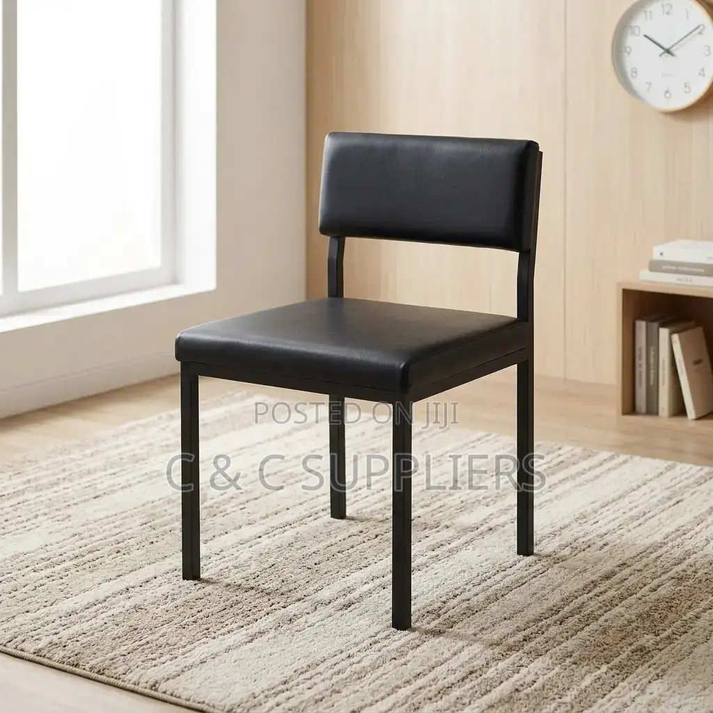 Armless Catalina Leather Boardroom Chair.