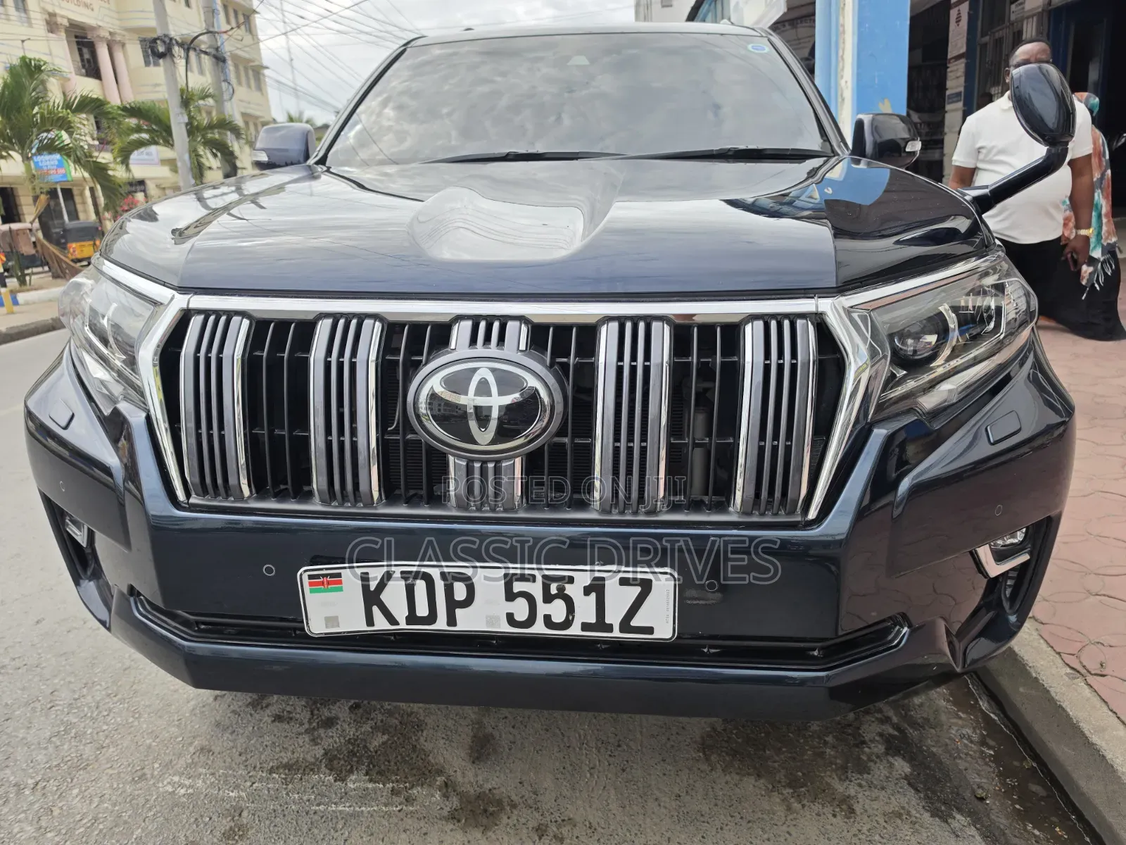 Toyota Land Cruiser Prado 2018 Blue
