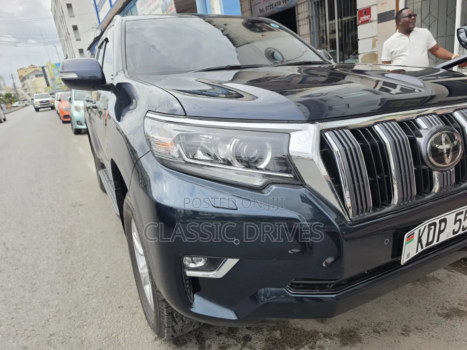 Toyota Land Cruiser Prado 2018 Blue