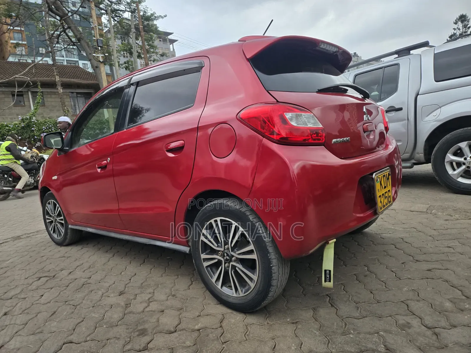 Mitsubishi Mirage 2016 Red