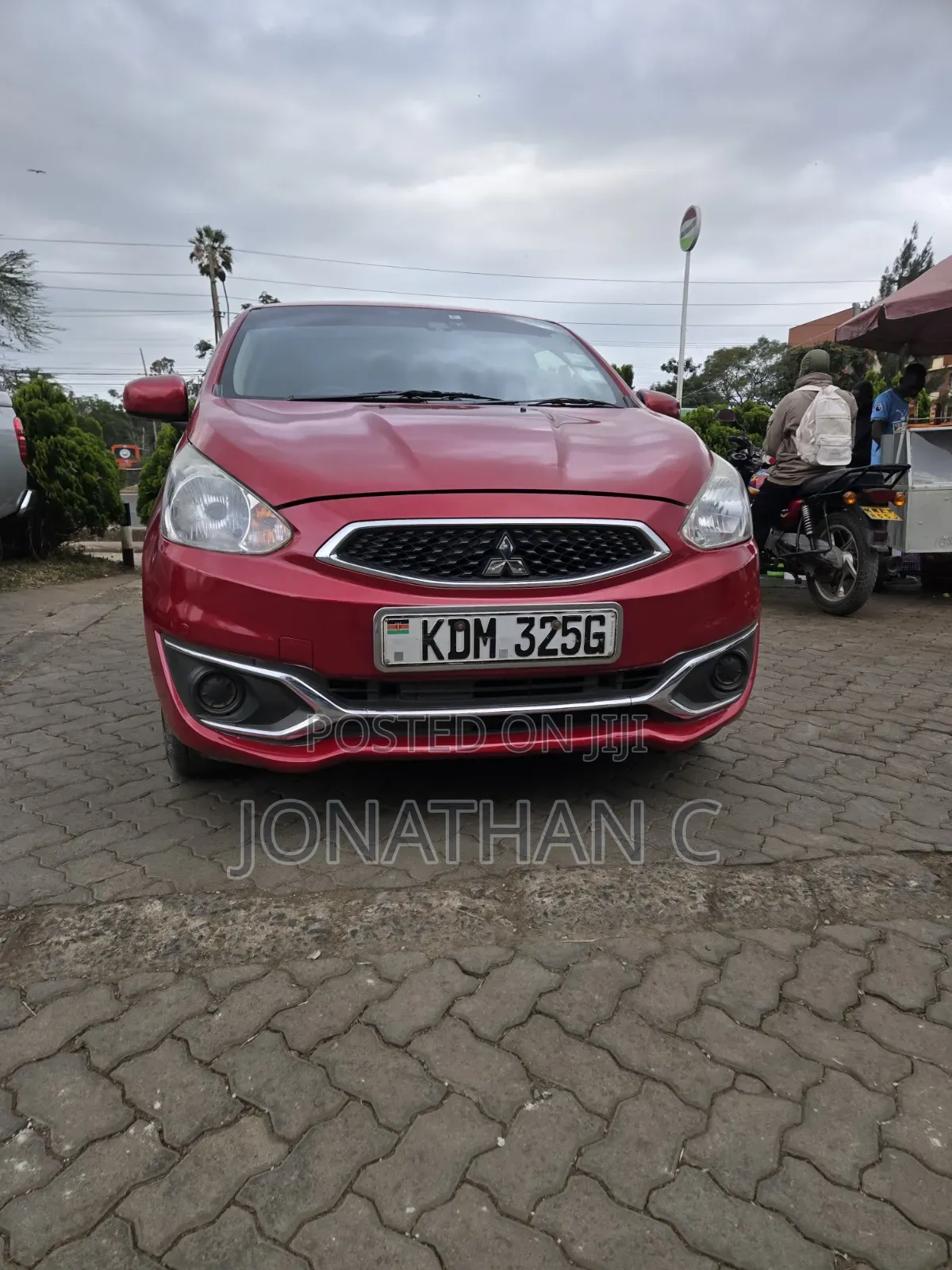 Mitsubishi Mirage 2016 Red