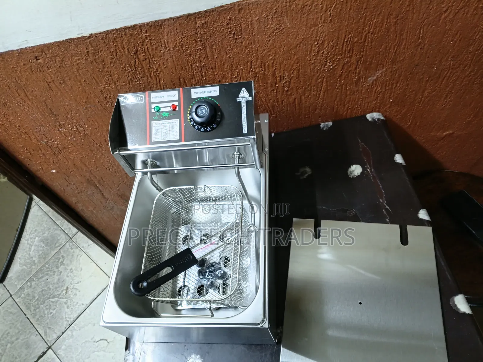 Commercial Single Basket Electric Deep Fryer