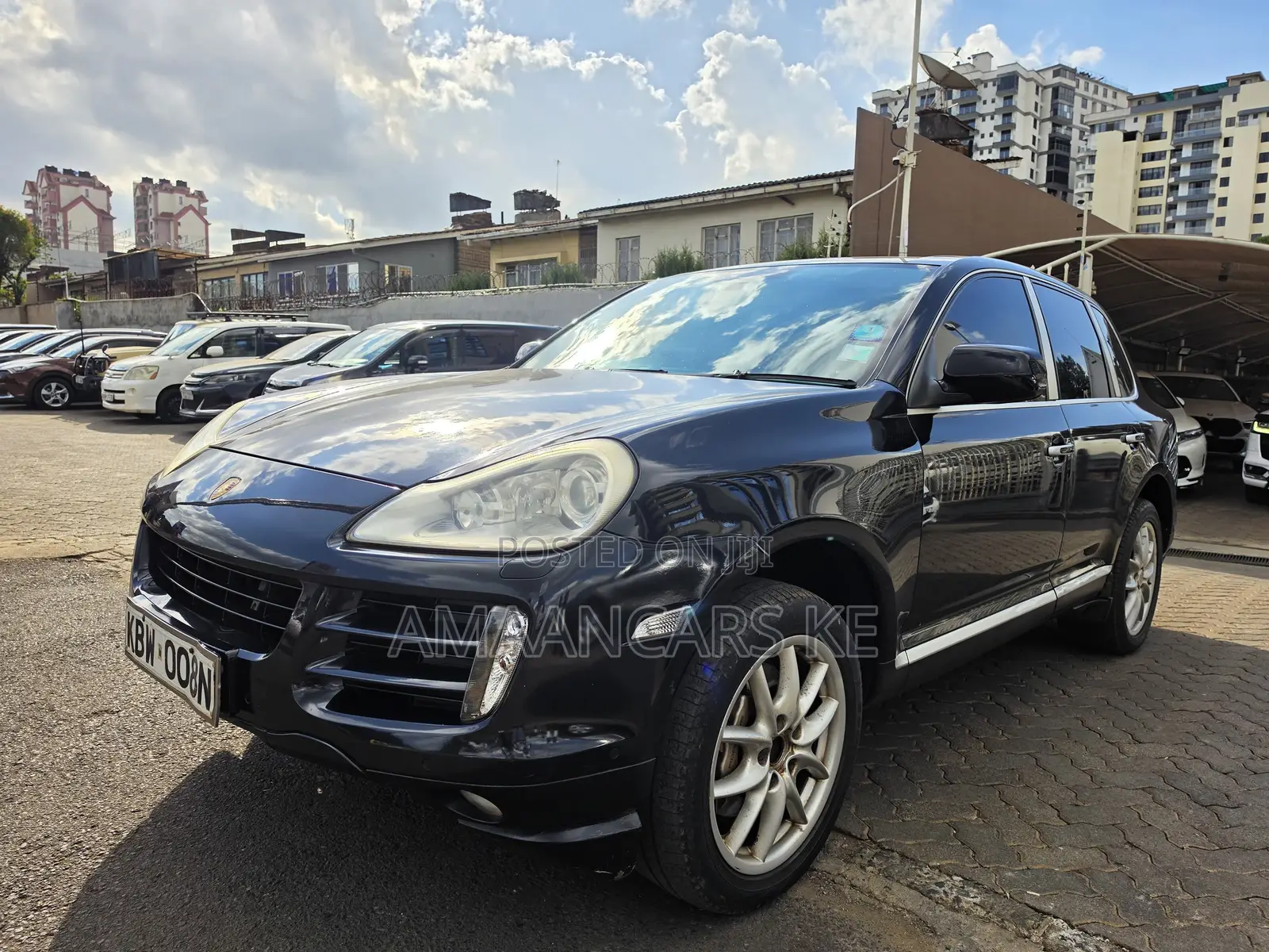 Porsche Cayenne Turbo 2007 Black