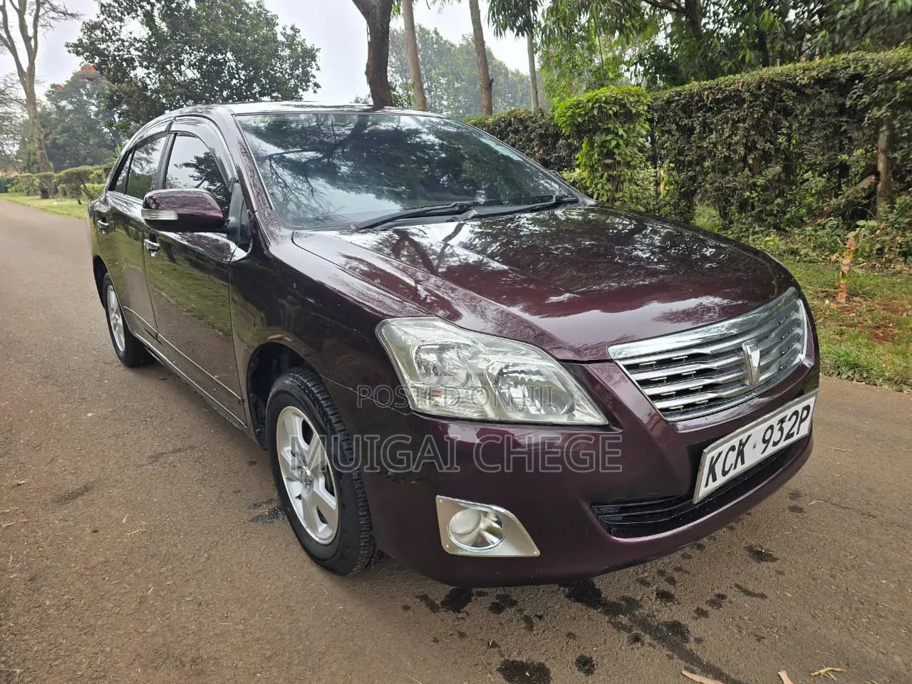 Toyota Premio 2010 Maroon