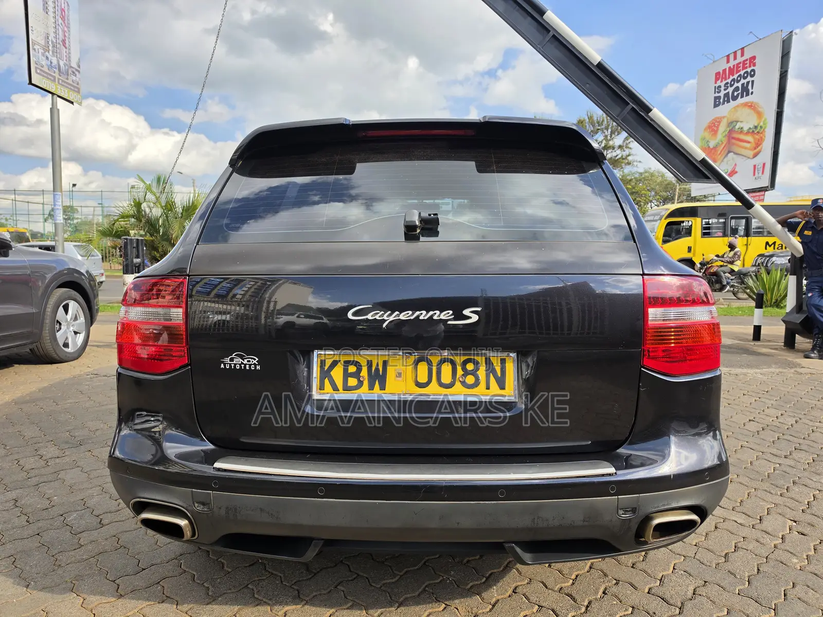 Porsche Cayenne Turbo 2007 Black