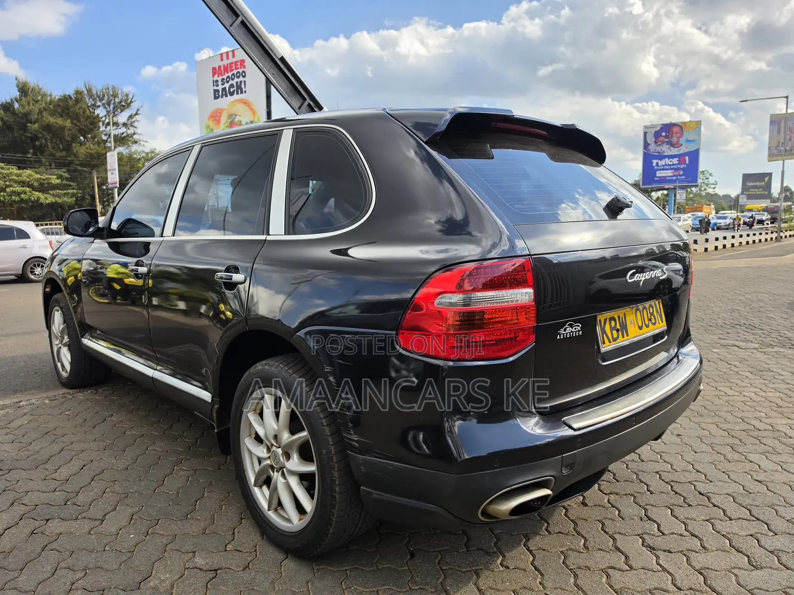 Porsche Cayenne Turbo 2007 Black