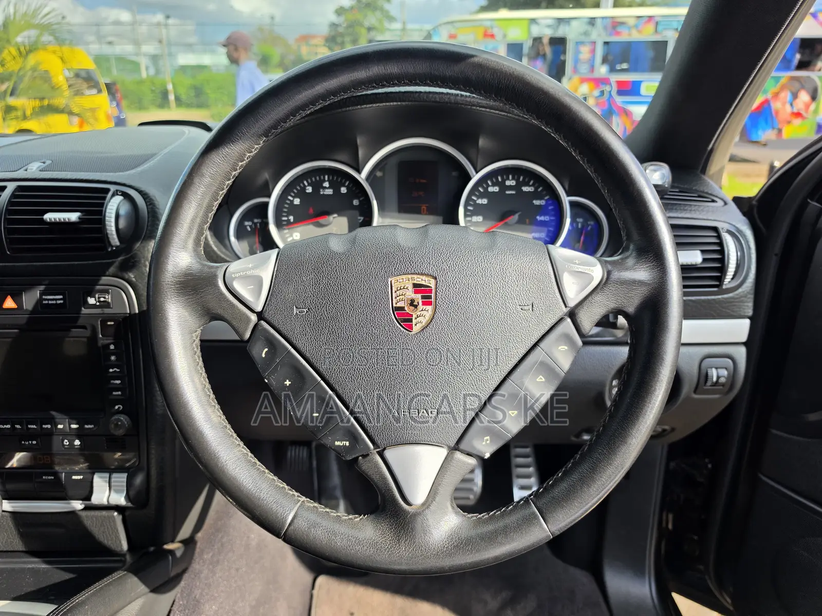 Porsche Cayenne Turbo 2007 Black
