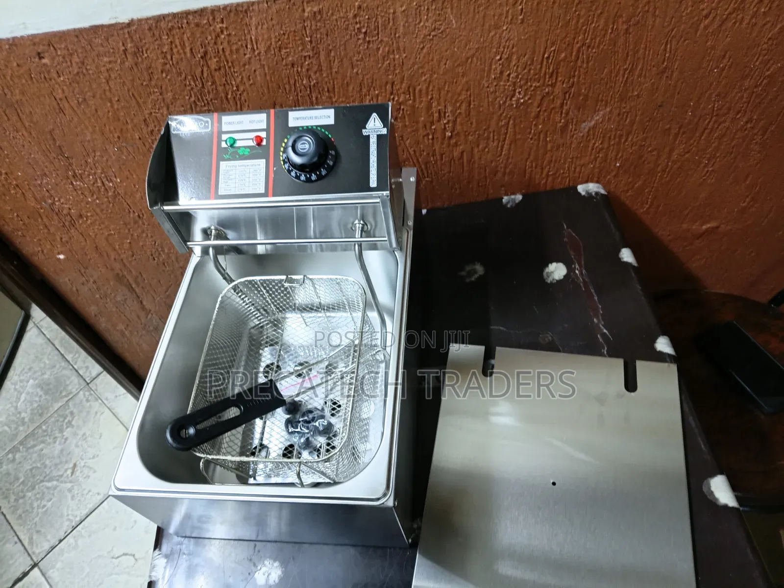 Stainless Steel Electric Deep Fryer for Restaurant Home