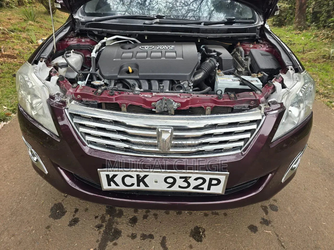 Toyota Premio 2010 Maroon