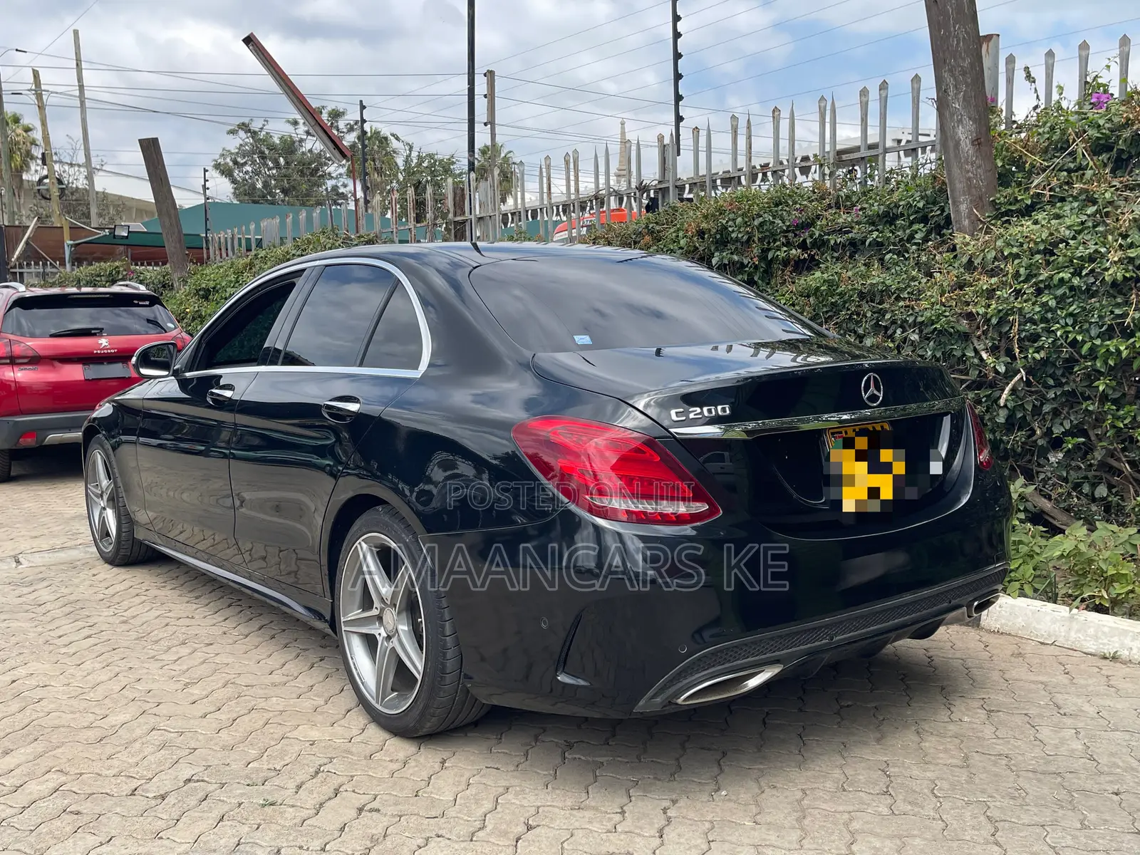 Mercedes-Benz C200 2015 Black