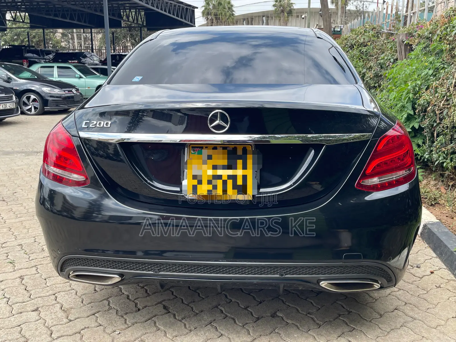 Mercedes-Benz C200 2015 Black