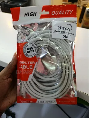 Nexa Cat 6 Utp Full Copper Patch Cord 5m