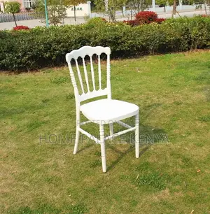 Outdoor Chair: White Ibiza Napoleon Event Chair