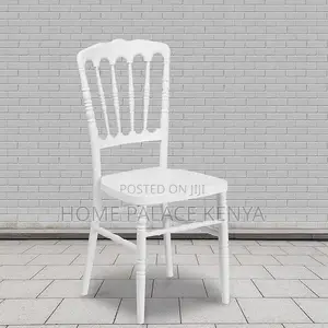 Outdoor Chair: White Ibiza Napoleon Event Chair