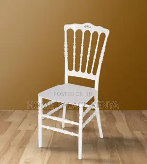 Outdoor Chair: White Ibiza Napoleon Event Chair