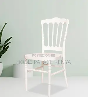 Outdoor Chair: White Ibiza Napoleon Event Chair