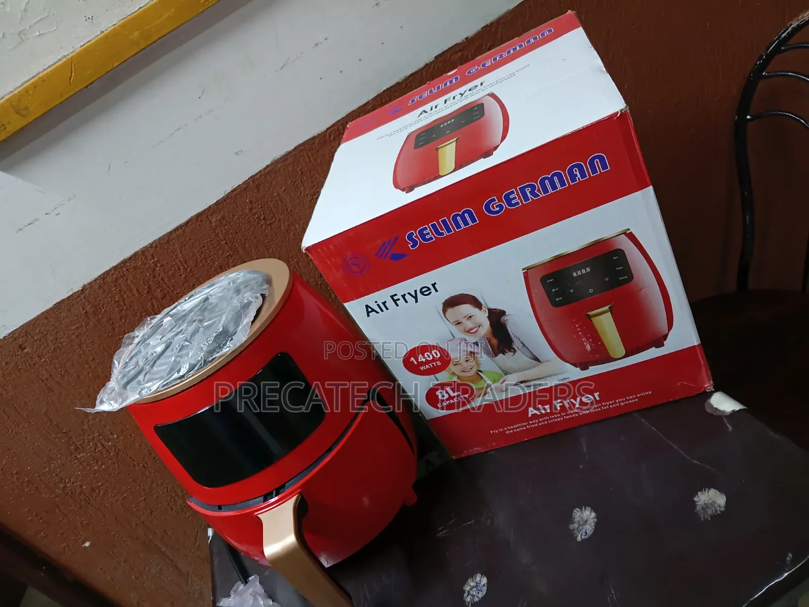 Selim German 8L Digital Air Fryer 1400W