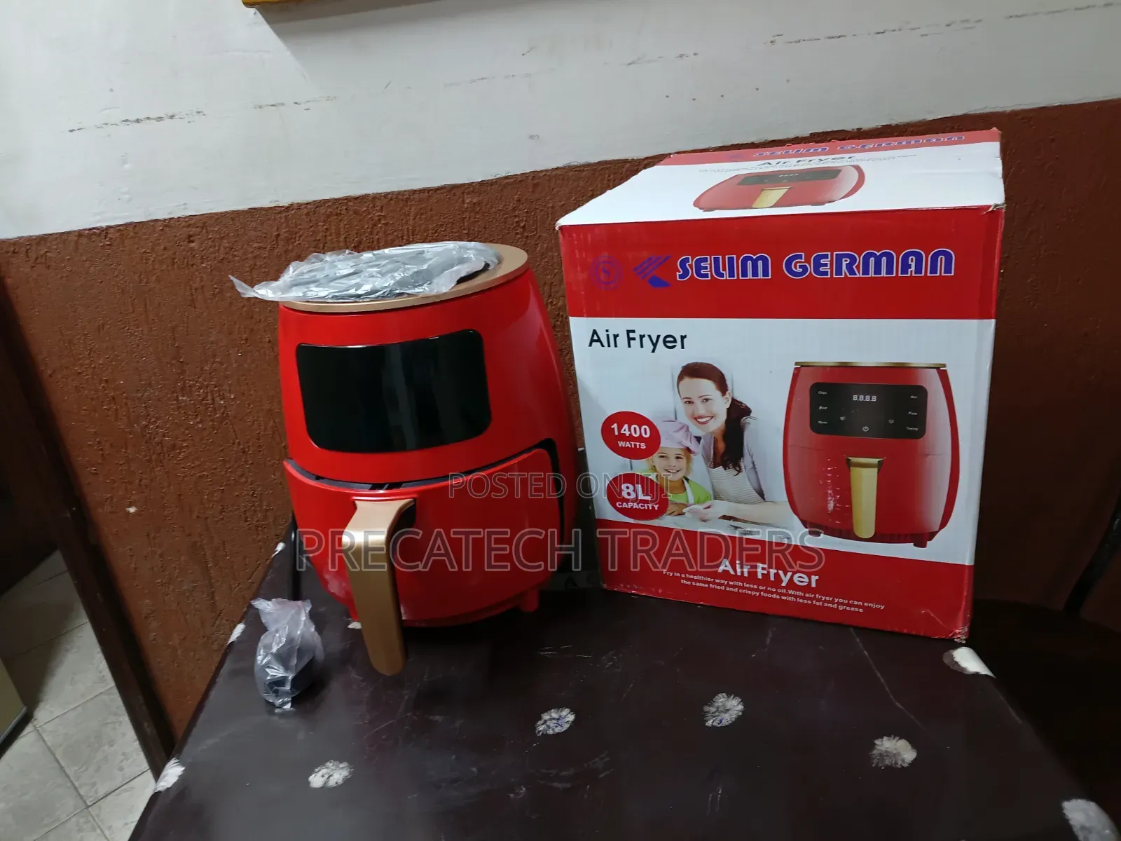 Selim German 8L Digital Air Fryer 1400W
