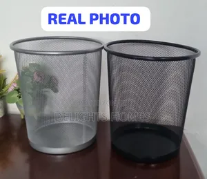 9L Metallic Mesh Dust Bin_ny