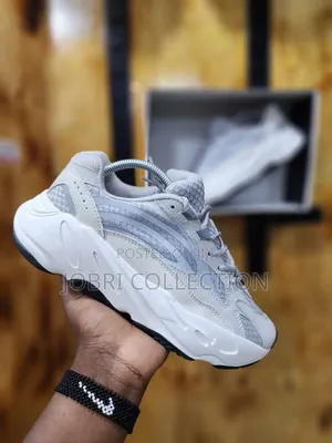 Grey Adidas Yeezy 700 Sneakers