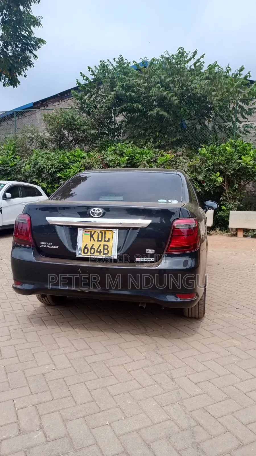 Toyota Axio 2015 Black